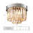 5 - Light 16.5" Lucent Flush Mount Crystal Chandelier-167637576