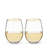 Gilded Stemless Wine Glasses