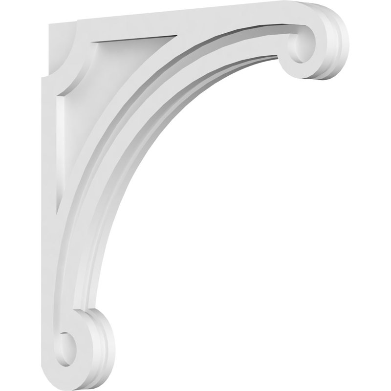 Corbeau en PVC de qualité architecturale Arch, H 22 po x l 22 po x P 1,875 po