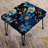 Mystical Boho Pattern I - Paisley Rectangle Ottoman