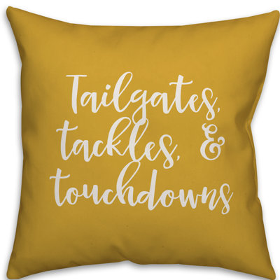  Coussin Tackgates Tackles and Touchdowns