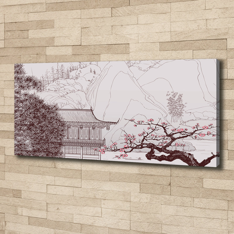 Chinese Landscape - Wrapped Canvas Print