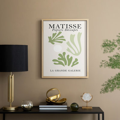 Matisse CCL XXXV, reproduction d'art encadrée - bois massif