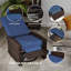 Fauteuil inclinable inclinable en rotin 360 °