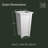 Lakeland Square Resin Planter with Water Reservoir-850774390