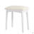 Corner Makeup Vanity Desk With Large Storage, LED Mirror & Stool, Brightness Adjustable