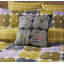 Textured Flower Lilac/Moss Bedset-114357245