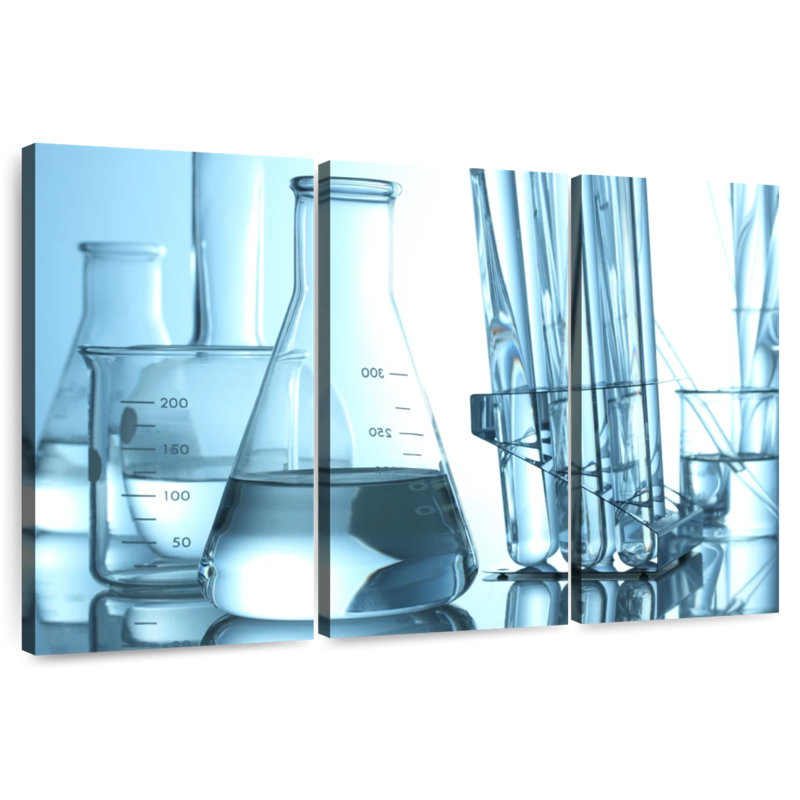 Verrerie pour la chimie, H 20 po x l 33 po