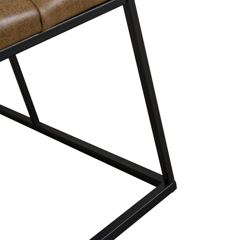 Banc en simili cuir Darren