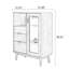 Buffet en bois de noyer massif