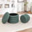 Ashyiah 23.5'' Wide Storage Ottoman With Small Stool-1164108306