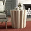 Bree Block Resin End Table