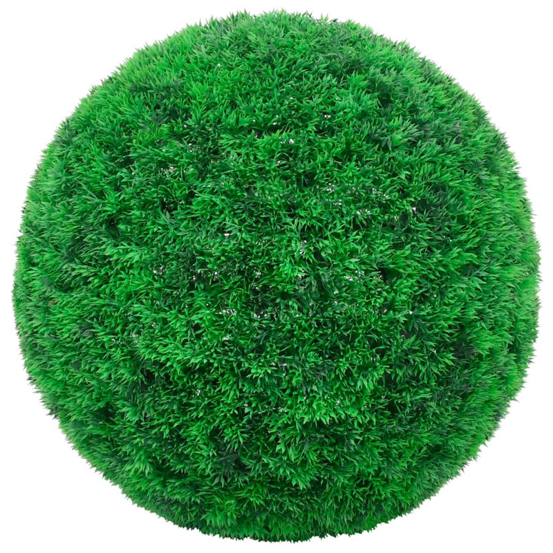 Boule de topiaire artificielle Buis artificiel, H 13,78 po x l 13,78 po x P 13,78 po
