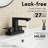 KES Bathroom Faucet 4-Inch Centerset, Bathroom Sink Faucet With Supply Lines Matte Black