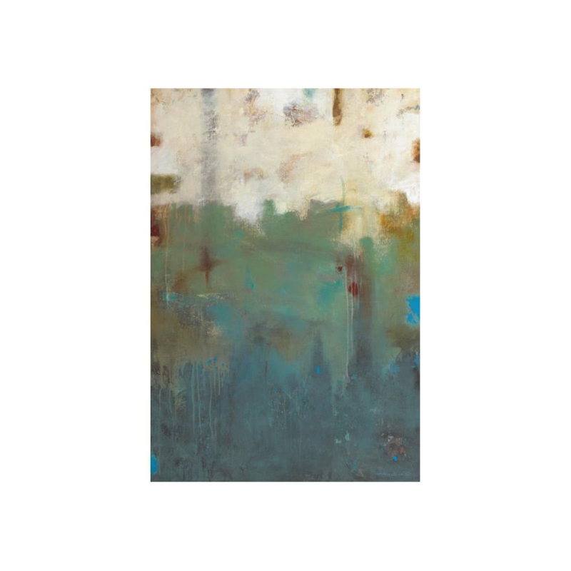 Alliance Painting by Lillie Barlow, 35" H x 24" W, Knife Gel
