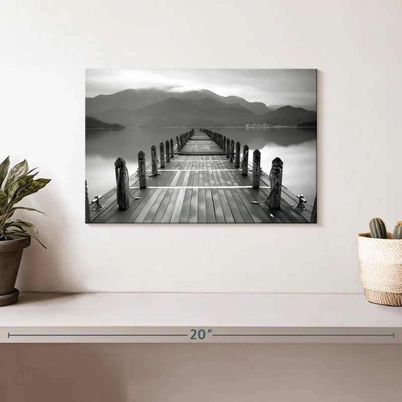Aletra Lake Pier I, H 8 po x l 12 po