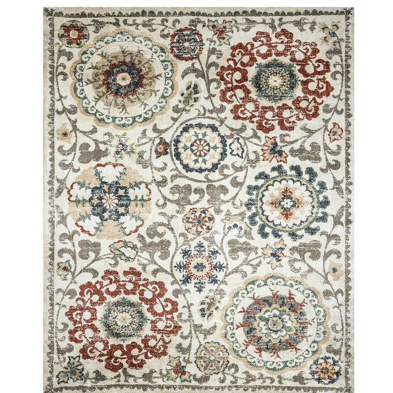 Tapis beige area Mejia
