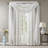 Diamond Sheer Embroidered Window Drape Scarf
