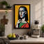 Divided Portrait Pop Art 1 Piece Wrapped Canvas Wall Art-649408029-649408224