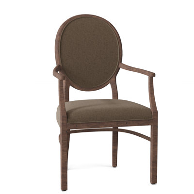 Hughes 20'' H Upholstered Beech Armchair