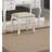 Classic 1 Vanity With Stool In White, Plywood , Open-up Mirror, Drawers, Cushion Seat, Unique Legs, Top Panel For Bedroom Use Modern White Stool, Rubber Wood, Legs Furniture