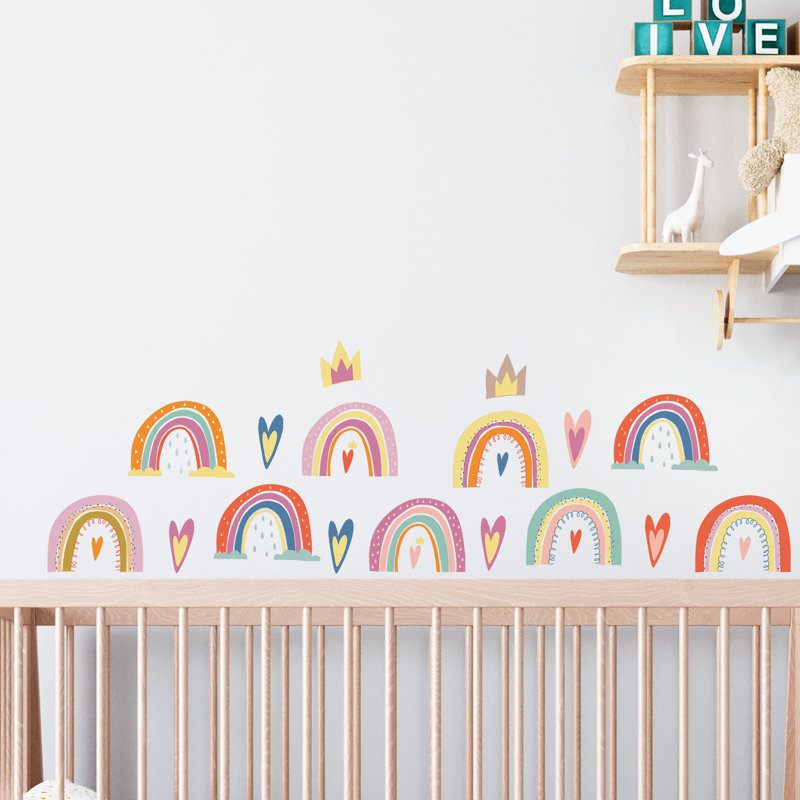 Abstract Non-Wall Damaging Wall Decal