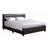 Stylish Transitional Black King Bed(Only Bed)-320335087-320335074