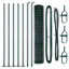 Galvanised Steel Border Fencing-1122933251-1122933263