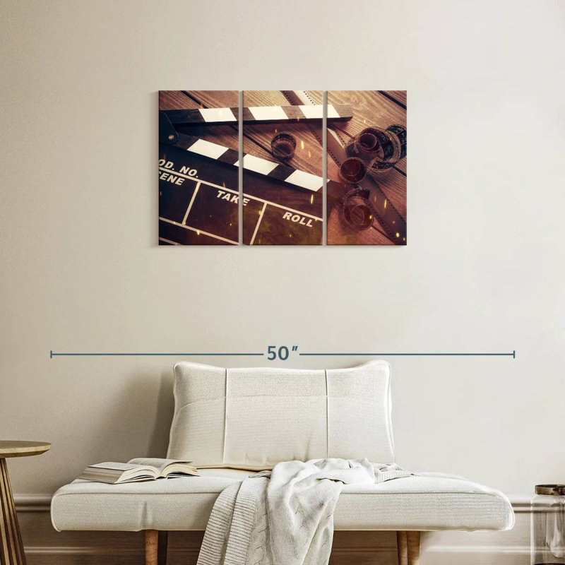 Senne sur le thème du film, H 20 po x l 33 po