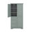 Tall And Wide Storage Cabinet With Doors, Three Drawers-114234506