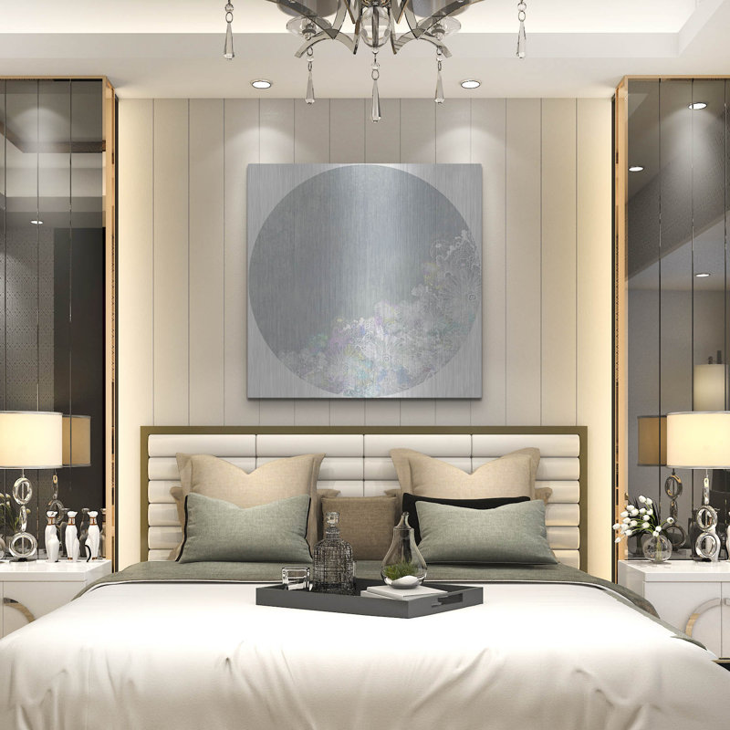 Art mural en métal Wrought Studio ™ «Surf and Sand Corals 3» par Sabrina Balbuena