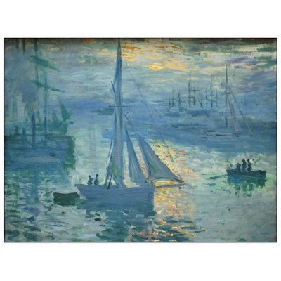 Claude Monet - Wrapped Canvas Painting