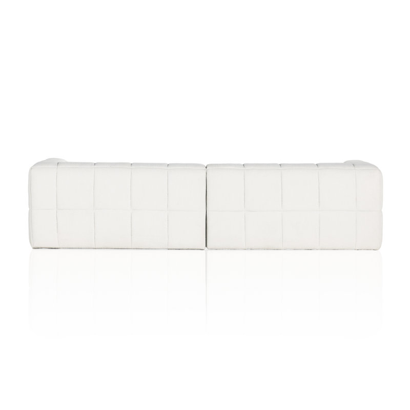 Tavi Chaise Sectional, Alcala Graphite Polyester Blend