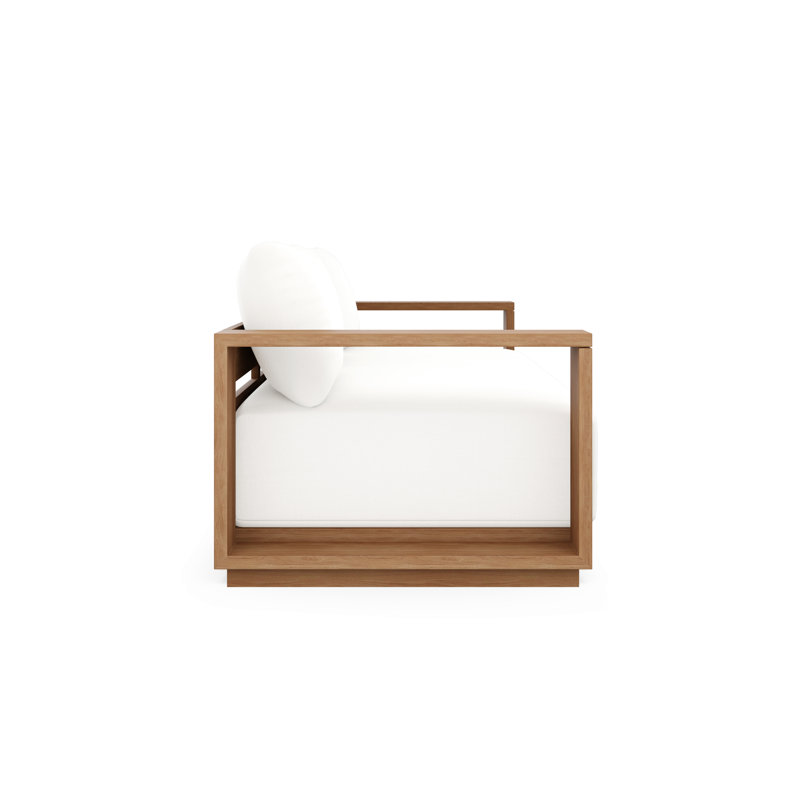 Beja Luxe Sofa - Silver, White