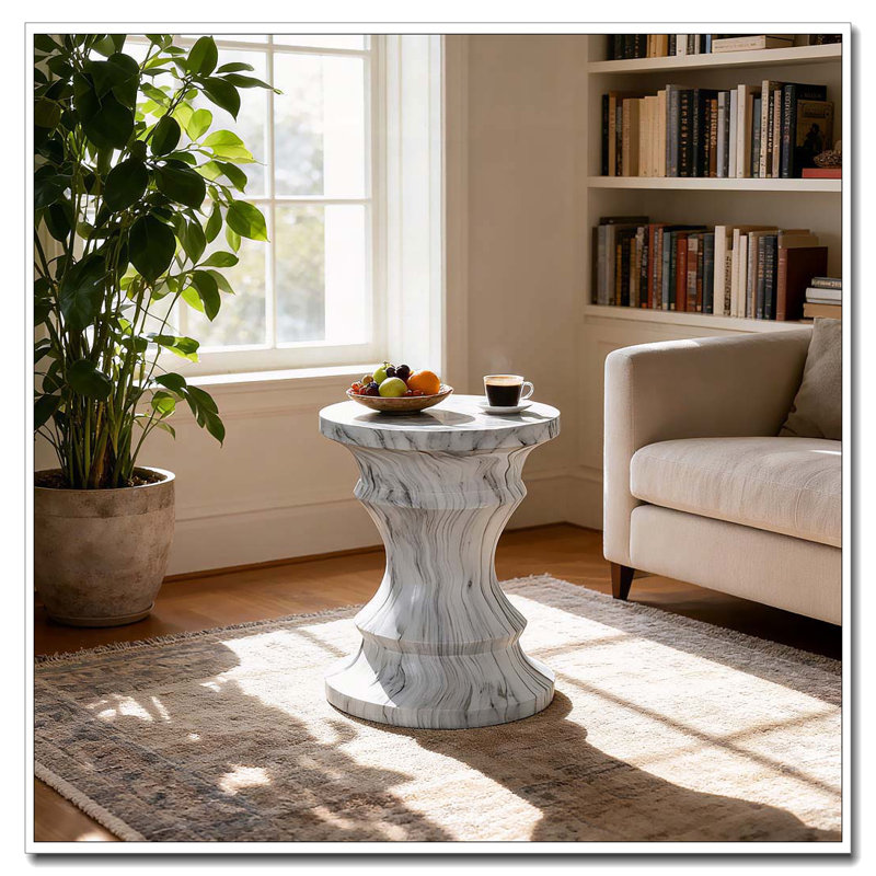 Outdoor Patio Accent Table Side