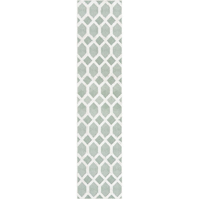 Tapis contemporain Mishti couleur mousse