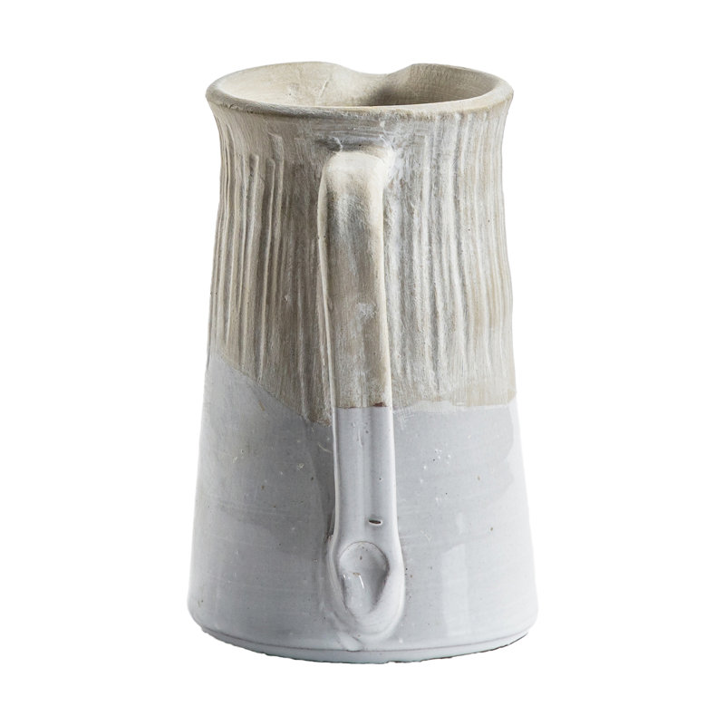 Bohn Stoneware Table Vase, 18.5cm H x 16cm W x 12cm D