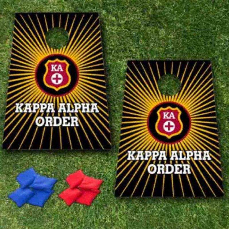 VictoryStore.com Solid Wood Cornhole Set