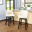 Tabouret tournant à 360 degrés avec garniture cloutée, ensemble de 2-125536027-125536033