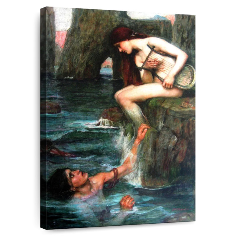 Kelan The Siren, 48" H x 32" W