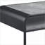 Table basse Modern Raziela avec structure en métal et plateau en bois composite - Gain de place et style polyvalent