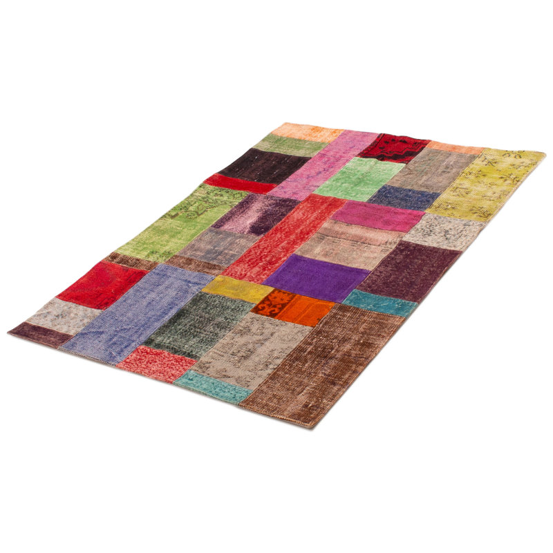 Tapis multicolore 4 pi 8 po x 6 pi 7 po
