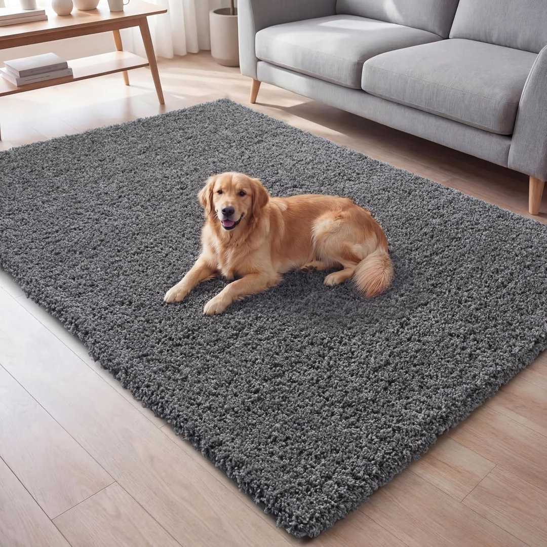 - Ruglenza Home Galaxy Shaggy Rug45 mmDark Grey120 X 170 Cm - Image 2