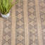 Tapis naturel / noir Irline en fibre naturelle 551-1888608969