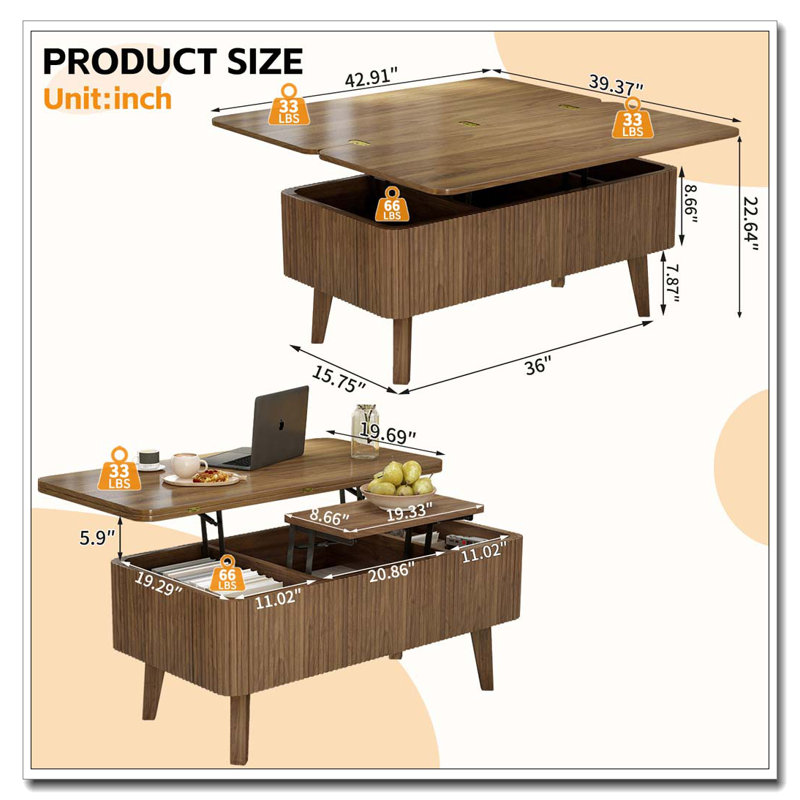 Coffee Table, Rectangle