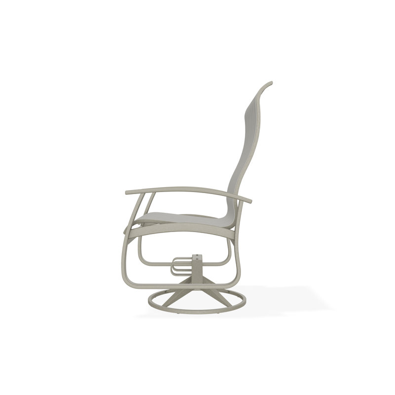 Belle Isle Outdoor Dining Chair, Harbor, Storm