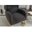 Chaise berçante rembourrée en tissu Teha Teddy-34025541