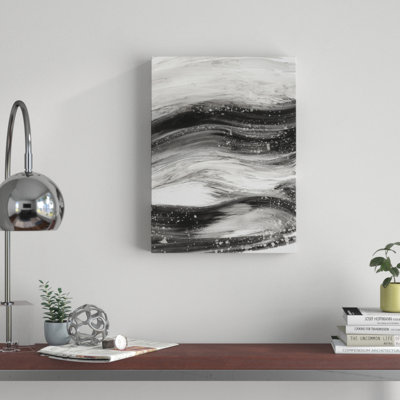 «Black Waves II» par Ethan Harper - peinture sur toile