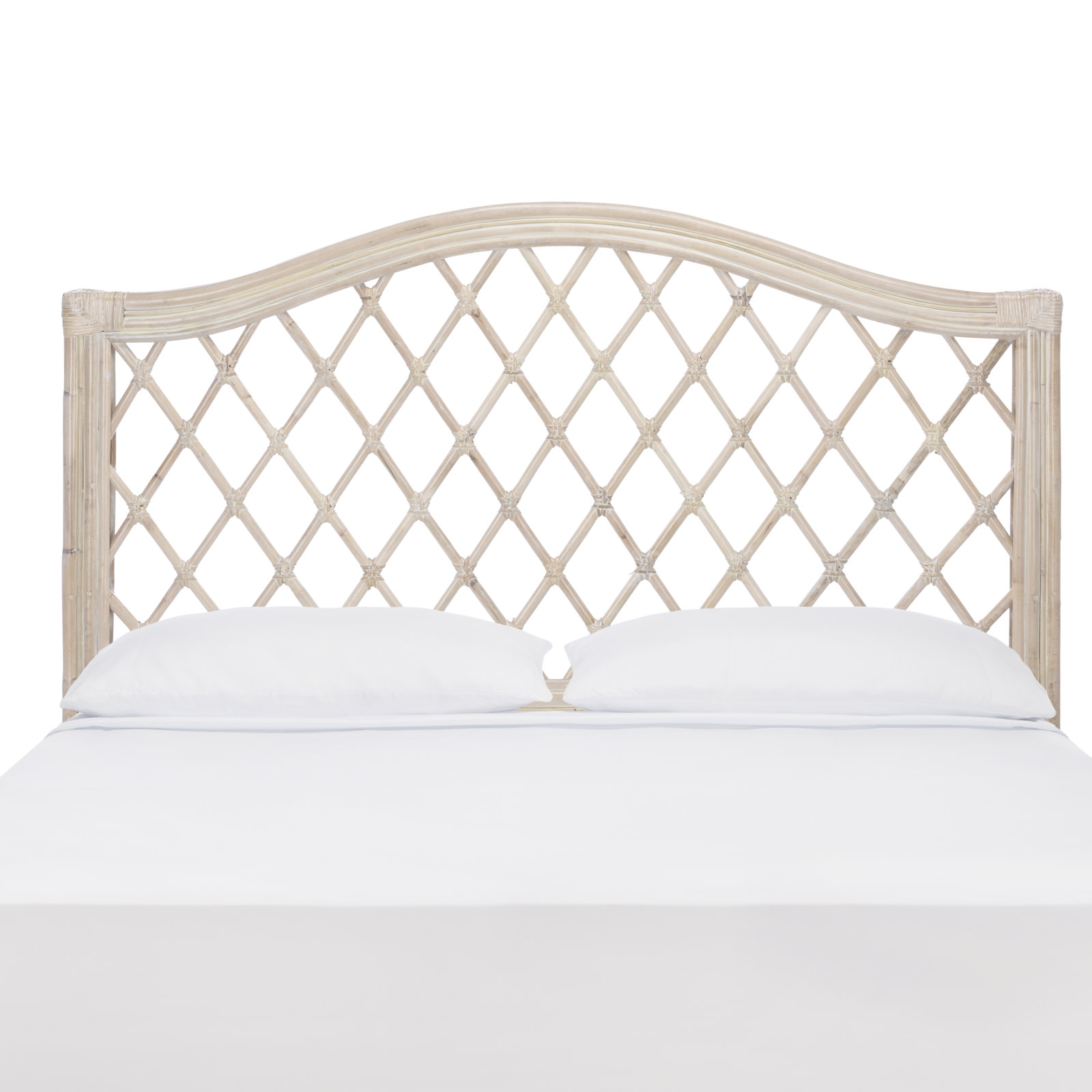 Liv Headboard, Queen, White Washed