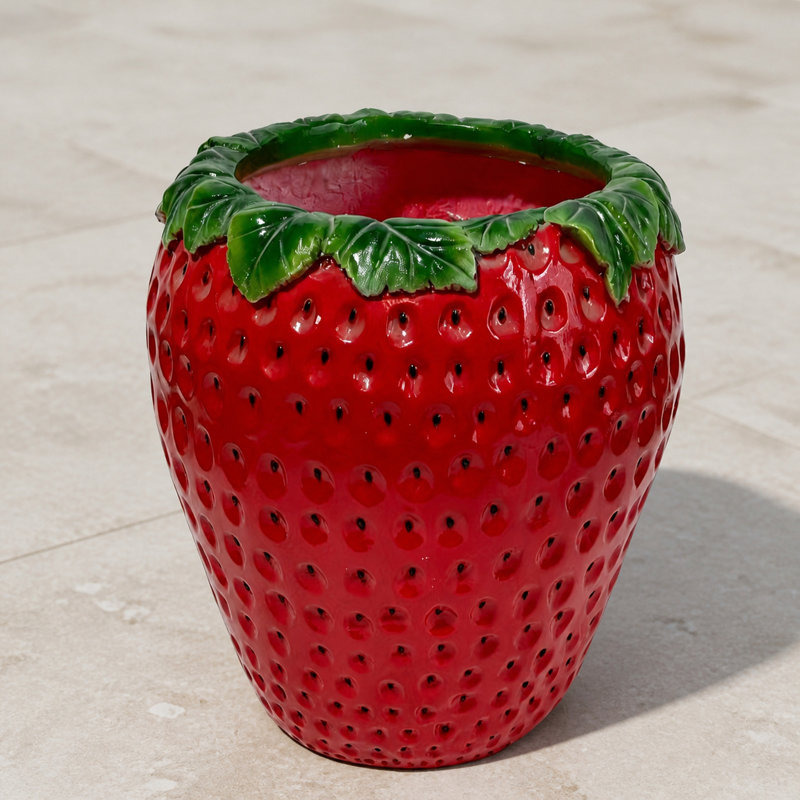 Strawberry Decorative Planter
